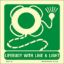 Picture of LifeBuoy with Line and Light 15x15