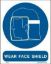 Picture of Wear Face Shield 20x25