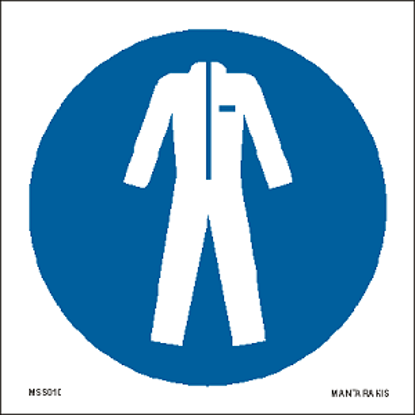 Picture of Wear Protective Clothing 15x15