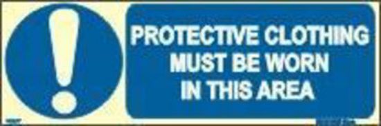 Εικόνα της Protective Clothing must be worn in this area 10x30