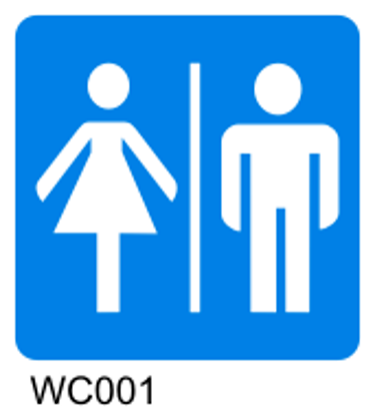 Picture of WC Ladies - Gents 15x15