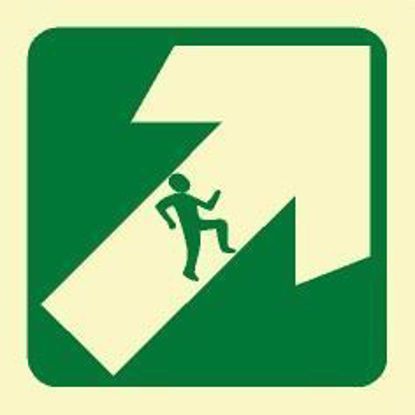 Εικόνα της Arrow Diagonal Right with Man in 15x15
