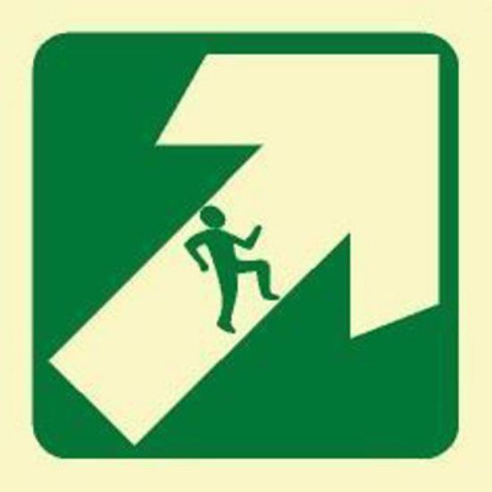 Εικόνα της Arrow Diagonal Right with Man in 15x15