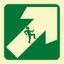 Picture of Arrow Diagonal Right with Man in 15x15
