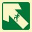 Picture of Arrow Diagonal Left with Man in 15x15