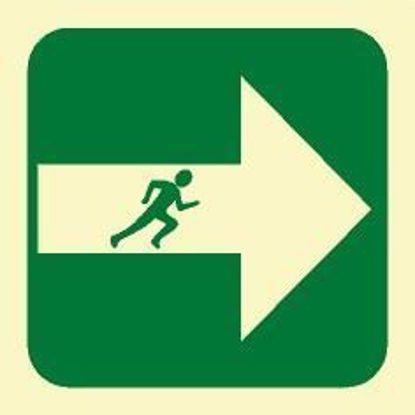 Εικόνα της Arrow Staight Right with Man in 15x15