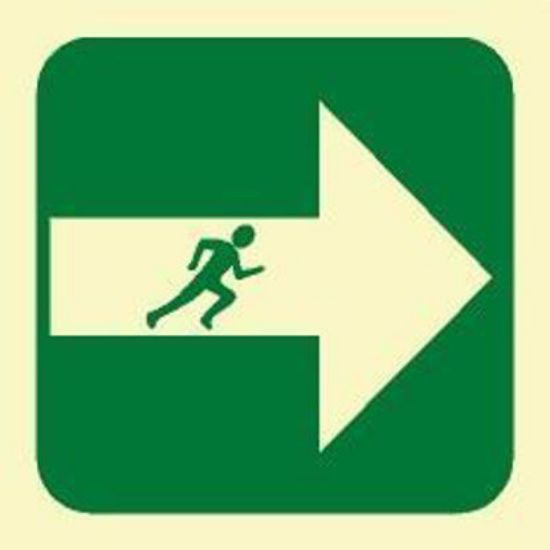 Εικόνα της Arrow Staight Right with Man in 15x15