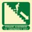 Εικόνα της To Emergency Exit Down-Right 15x15
