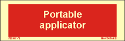 Εικόνα της Text Portable Applicator 5 x 15