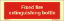 Picture of Text Fixed Fire Extinguisher 5 x 15