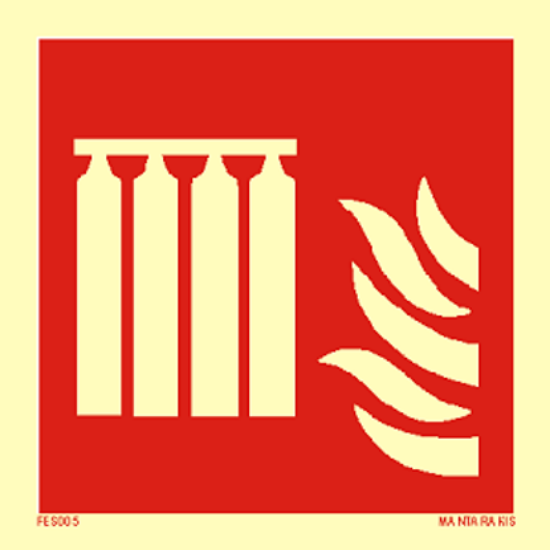 Εικόνα της Fixed fire extinguishing battery 15 x 15