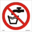 Εικόνα της Not drinking water 15 x 15