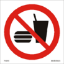 Picture of No eating or drinking 15 x 15
