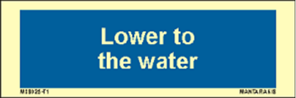 Picture of Text Lower to the water 5 x 15