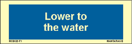 Picture of Text Lower to the water 5 x 15