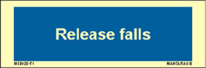 Picture of Text release falls 5 x 15