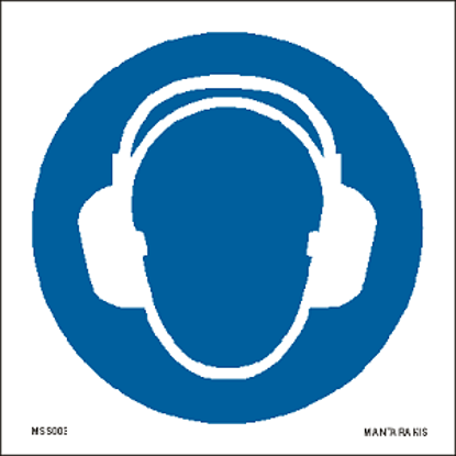 Εικόνα της Wear ear protection 15 x 15