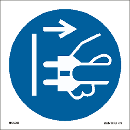 Εικόνα της Disconnect mains plug from electrical outlet 15 x 15