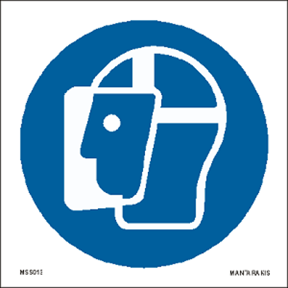 Picture of Wear face shield 15 x 15