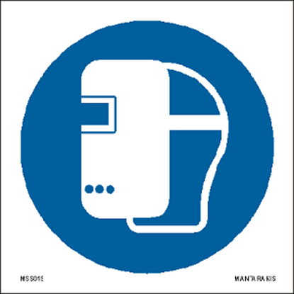 Picture of Wear welding mask 15 x 15