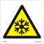 Εικόνα της Warning Low temperature/ freezing conditions 15x15
