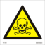 Picture of Warning Toxic material 15x15