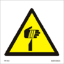 Picture of Warning  Sharp element 15x15