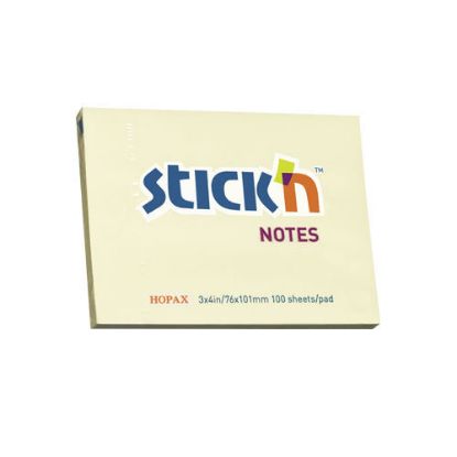 Εικόνα της Αυτοκόλλητα χαρτάκια 76x101mm Stick'N Note 