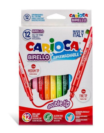 Picture of School markers Carioca BIRELLO 12 colors