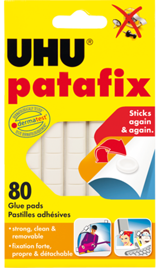Picture of White Glue Pads UHU Patafix 80