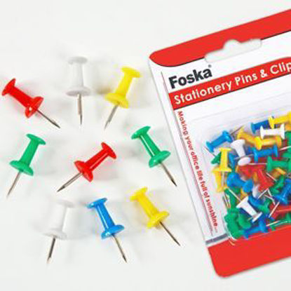 Picture of FOSKA Push Pins 25mm 50pcs