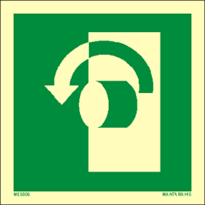 Εικόνα της Turn anticlockwise to open 15x15