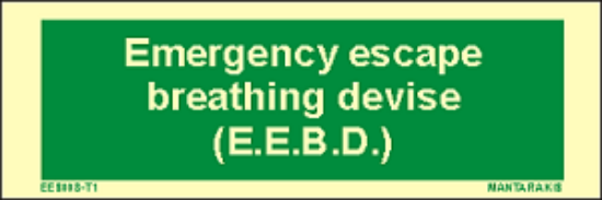 Εικόνα της Text Emergency escape breathing device 5x15