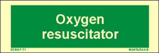 Εικόνα της Text Oxygen Resuscitator 5x15