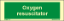 Picture of Text Oxygen Resuscitator 5x15