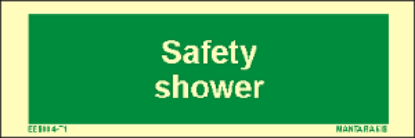 Εικόνα της Text Safety Shower 5x15