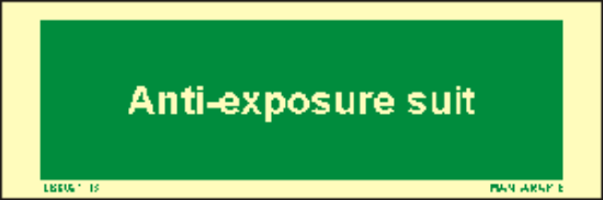 Picture of Text Anti-exposure Suit 5x15
