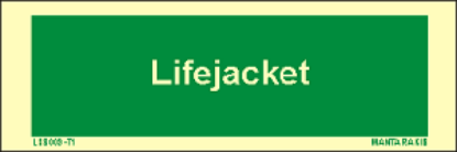Εικόνα της Text Child's Lifejacket 5x15