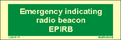 Εικόνα της Text Emergency Position Indicating Radio Beacon (EPIRB) 5x15