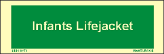 Picture of Text Infant's Lifejacket 5x15