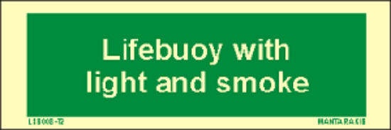 Εικόνα της Text Lifebuoy with Light & Smoke 5x15