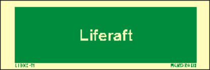 Εικόνα της Text Liferaft 5x15