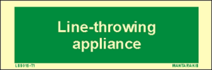 Picture of Text Line-Throwing Appliance 5x15