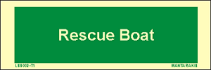 Εικόνα της Text Rescue Boat 5x15