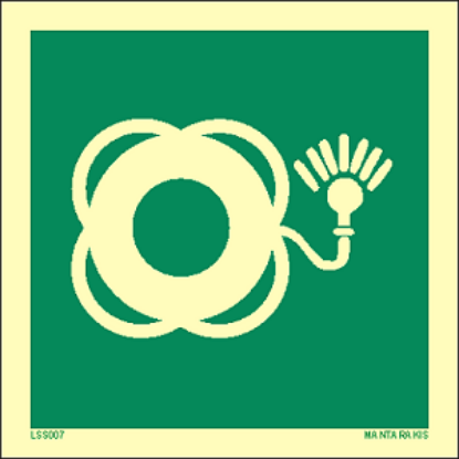 Picture of Lifebuoy with Light 15x15
