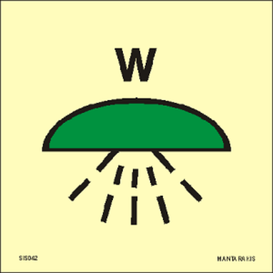 Εικόνα της Space or group of spaces protected by a water fire-extinguishing system 15x15