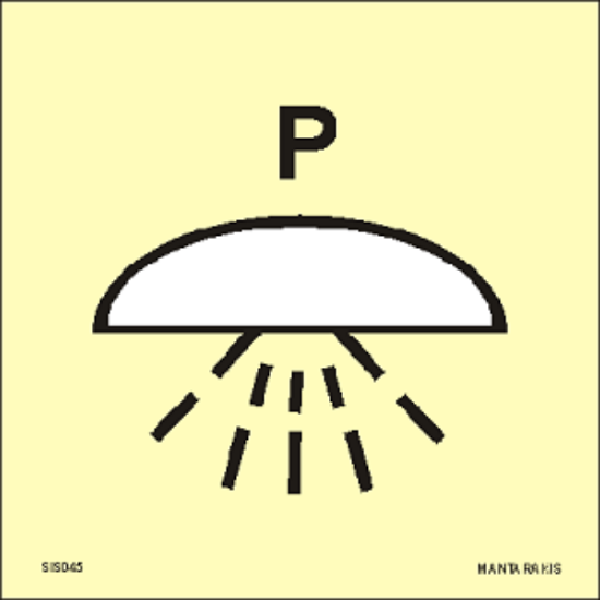 Picture of Space or group of spaces protected by a powder fire-extinguishing system 15x15