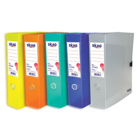 Εικόνα της Αρχειοθήκη Πλαστική 36.5x27x8cm Skag με κούμπωμα