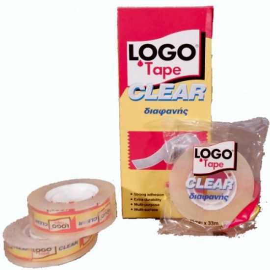 Picture of Logo Clear Tape (19mmx33m)