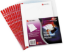 Picture of Colored Clear Pockets A4 Rexel Blue or Red